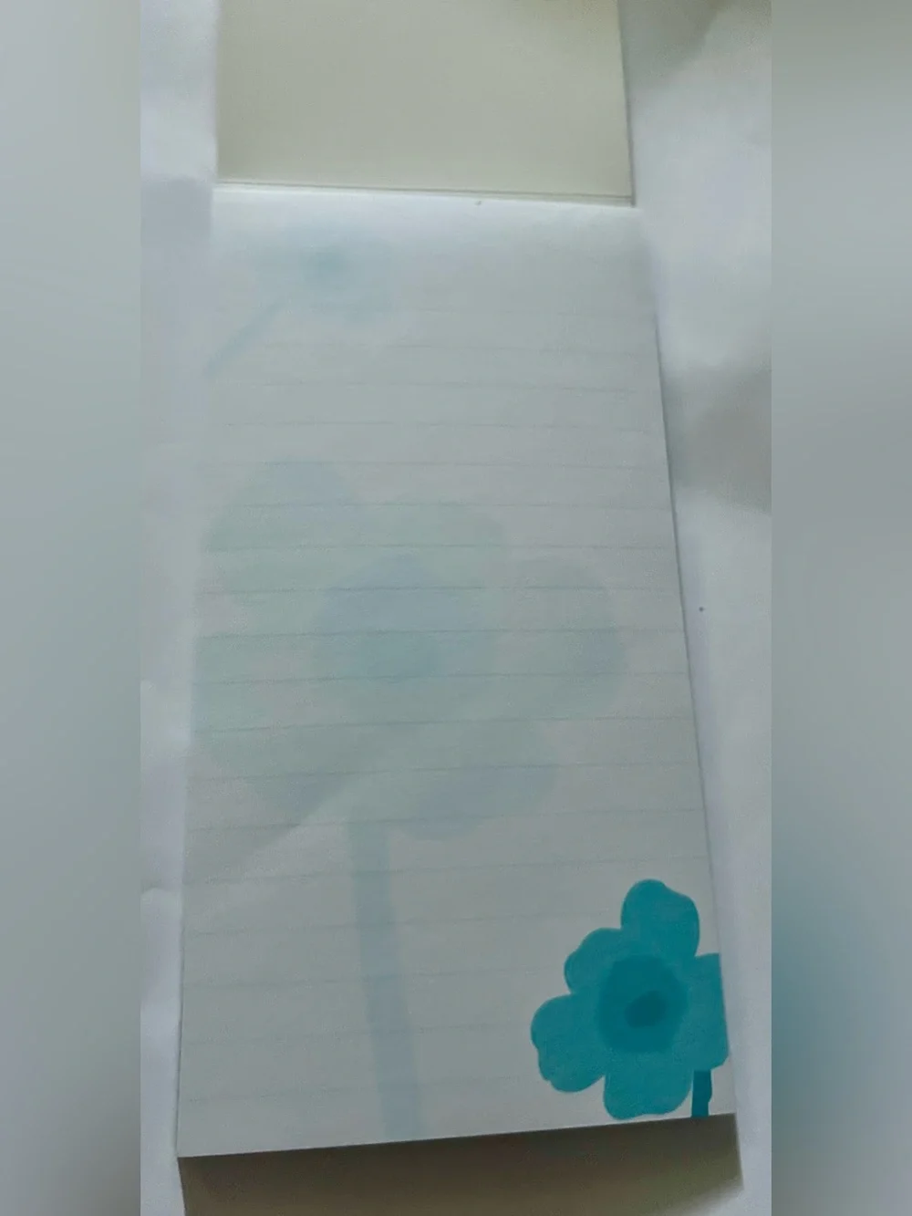 New 2 Pads “Keep Going” 60 Lined Pages Floral Motif